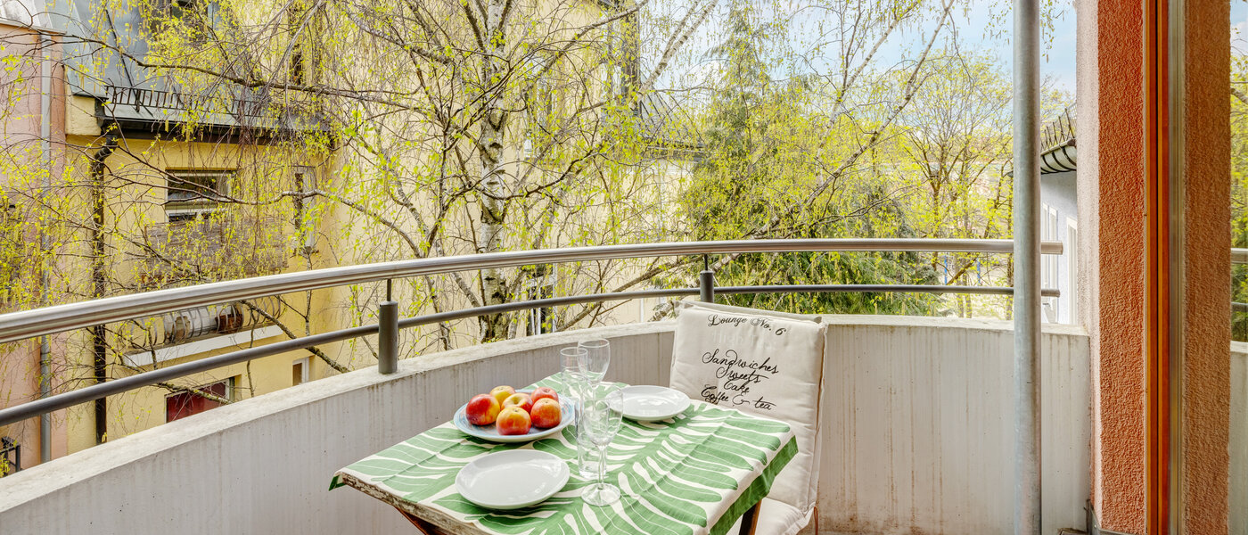 appartamento München Schwabing 01 balcone 13906