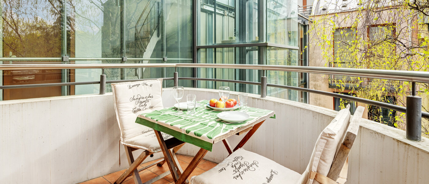 appartamento München Schwabing 02 balcone 13906