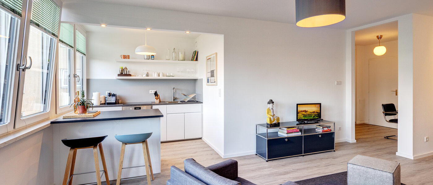 appartamento München Haidhausen 02 zona living 13907