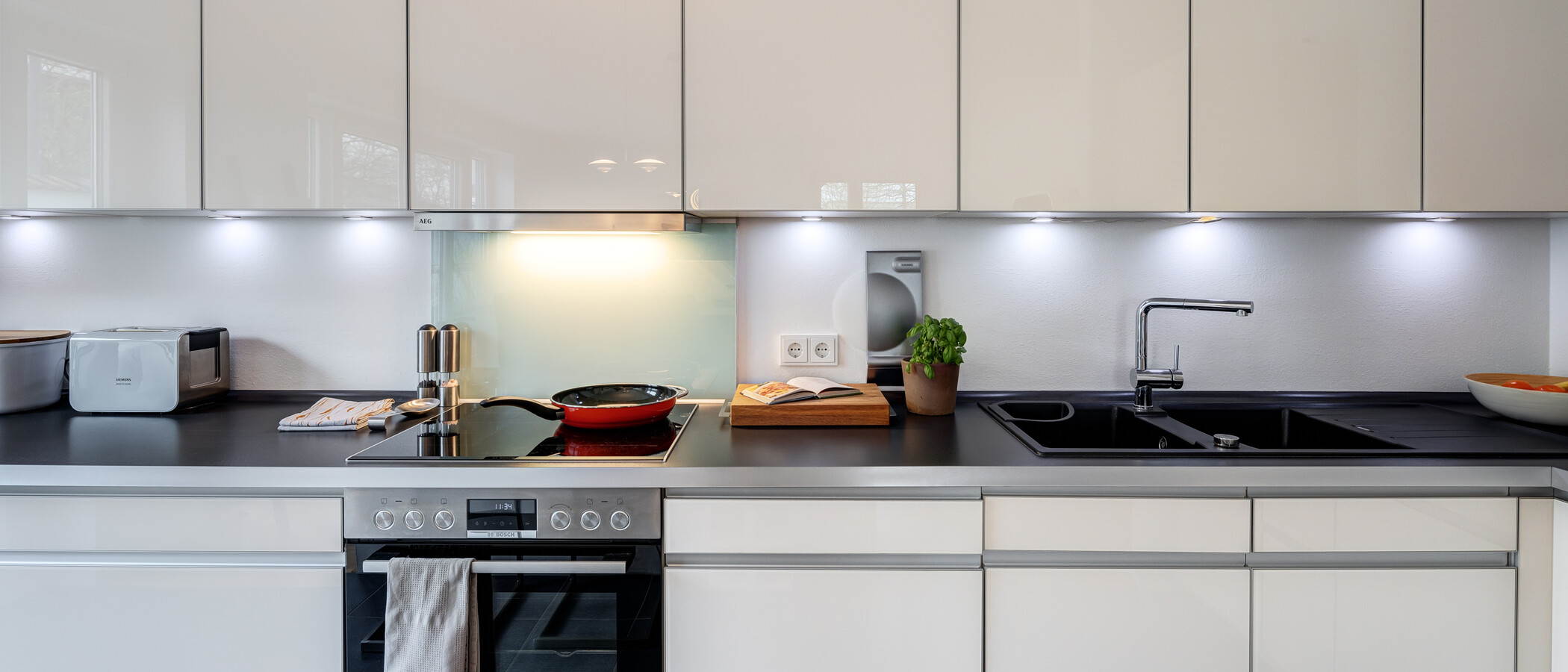 appartamento München Oberföhring 02 cucina 13909