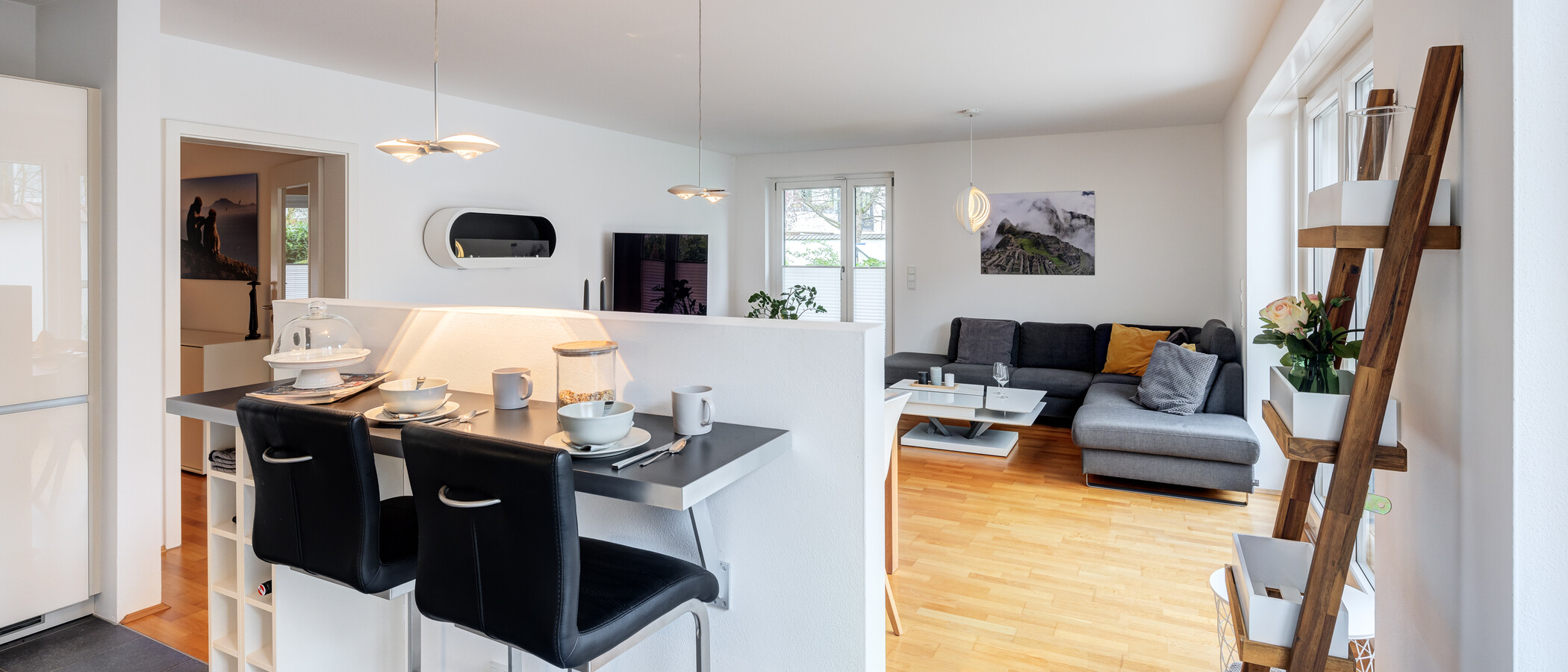 appartamento München Oberföhring 04 cucina 13909