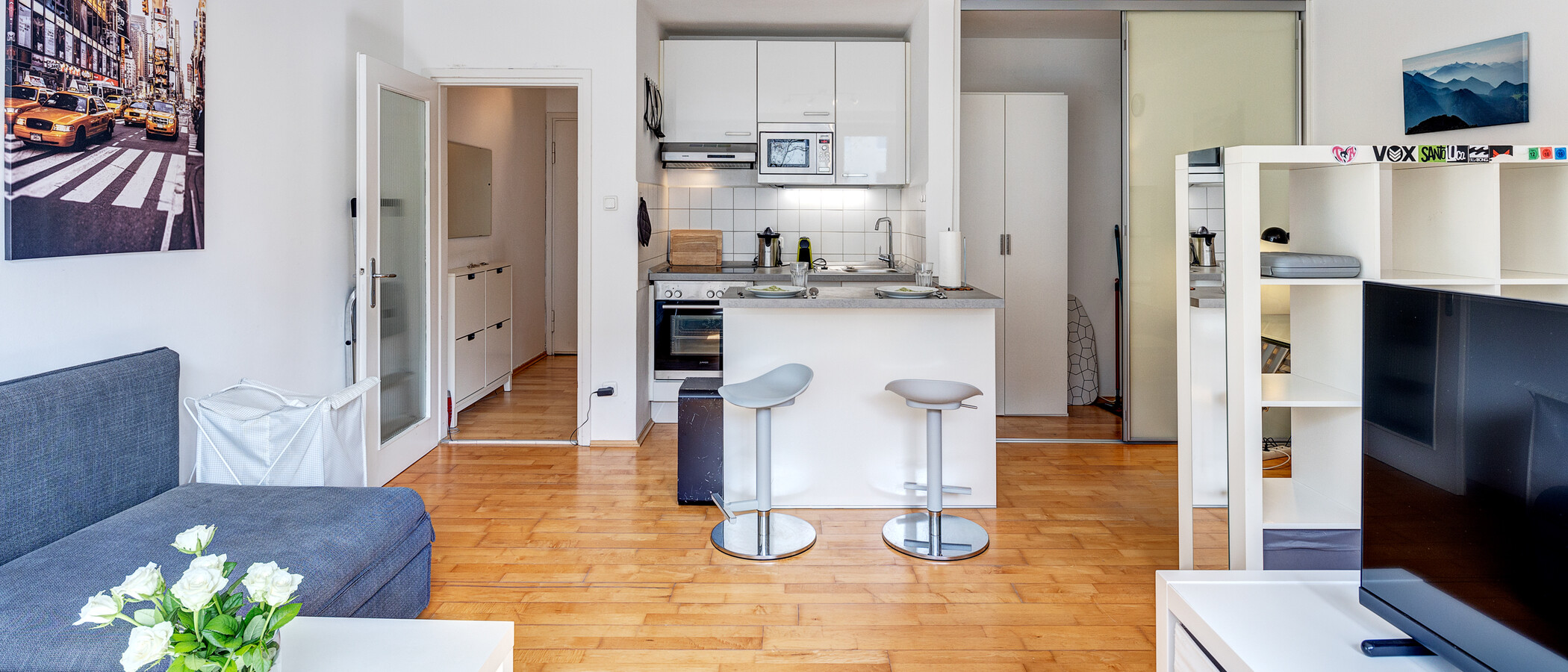 appartamento München Schwabing-West 03 zona living 13917