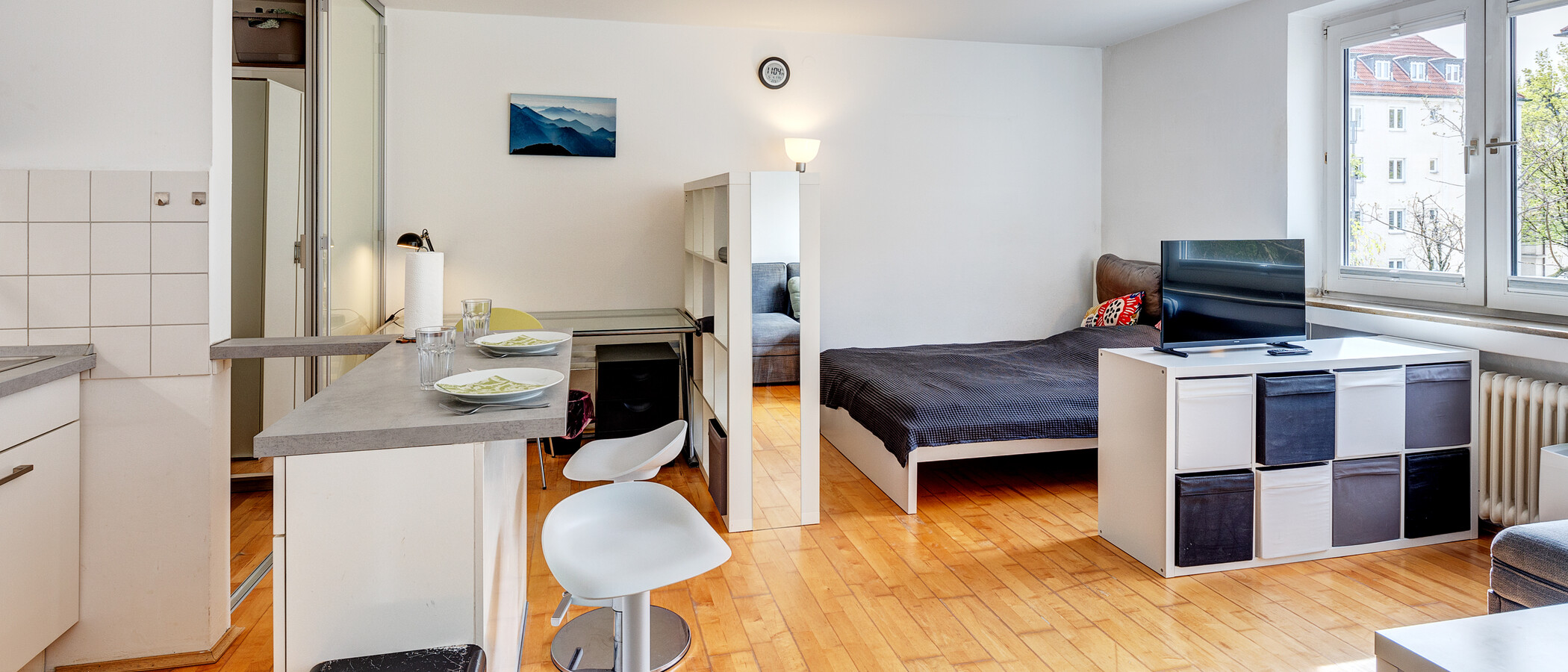 appartamento München Schwabing-West 04 zona living 13917