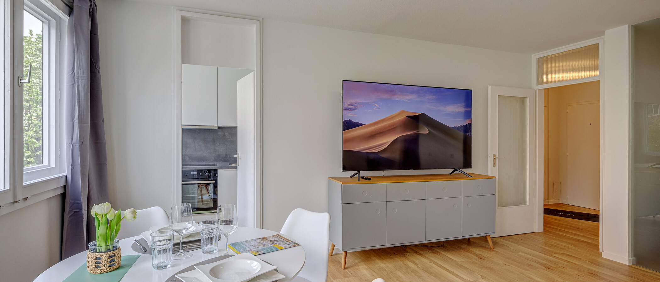 appartamento München Haidhausen 03 zona living 13929