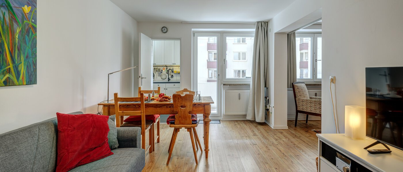 appartamento München Schwabing-West 03 zona living 13932