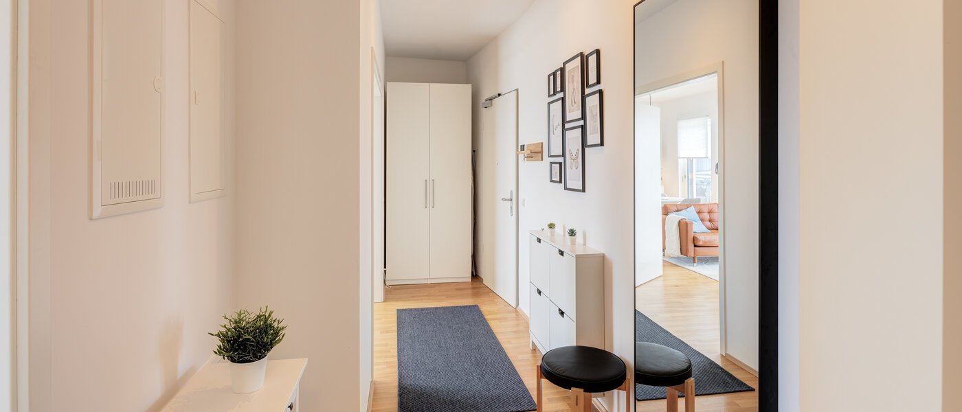 attico con terrazzo München Neuhausen 01 ingresso/corridioio 13934