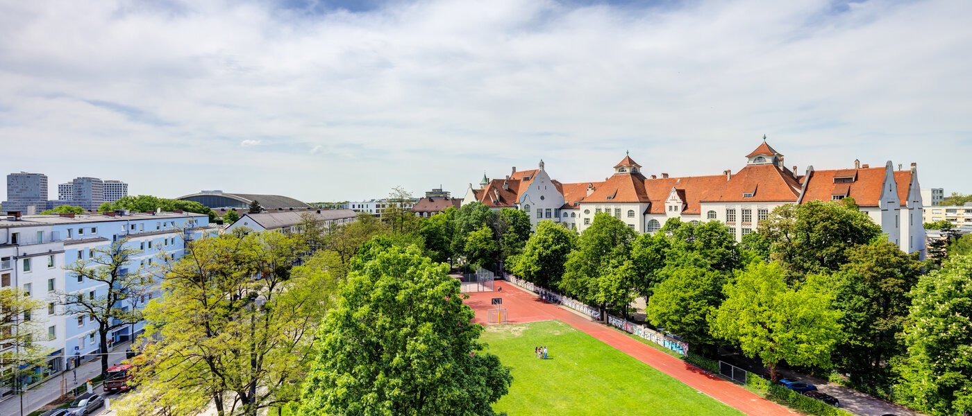 attico con terrazzo München Neuhausen 01 vista 13934