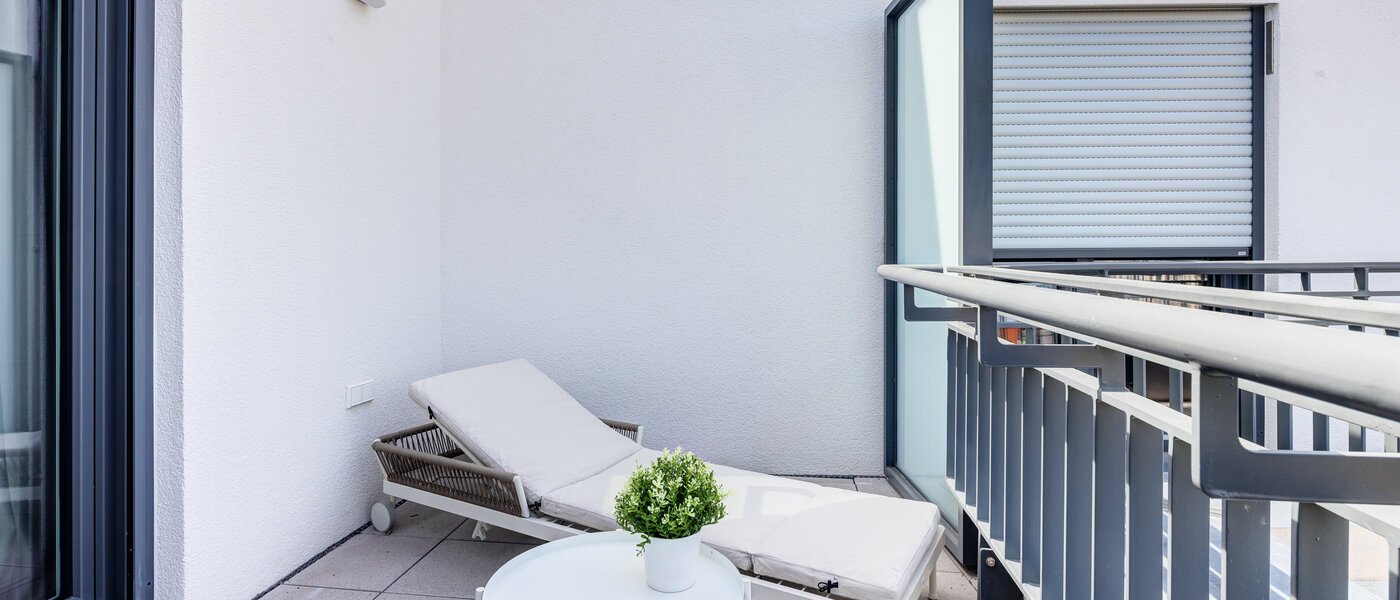 attico con terrazzo München Neuhausen 02 2° terrazza sul tetto 13934