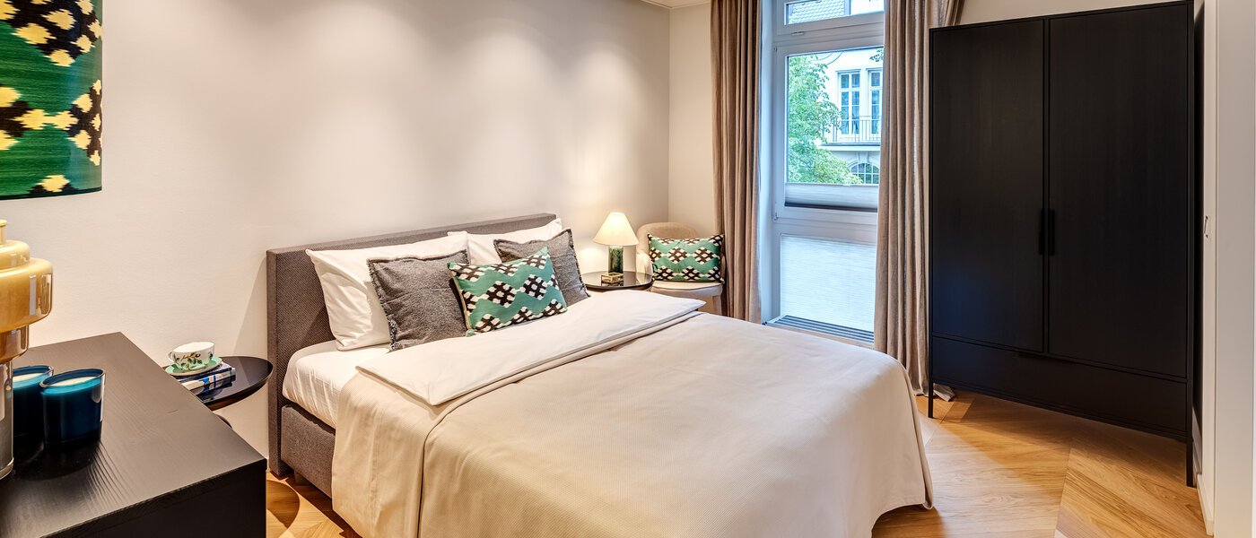 appartamento München Herzogpark 01 camera da letto 13940