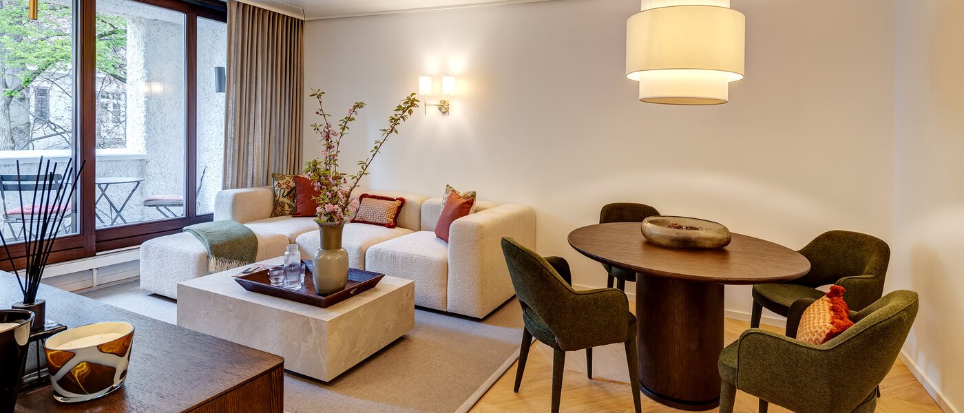 appartamento München Herzogpark 02 zona living 13940