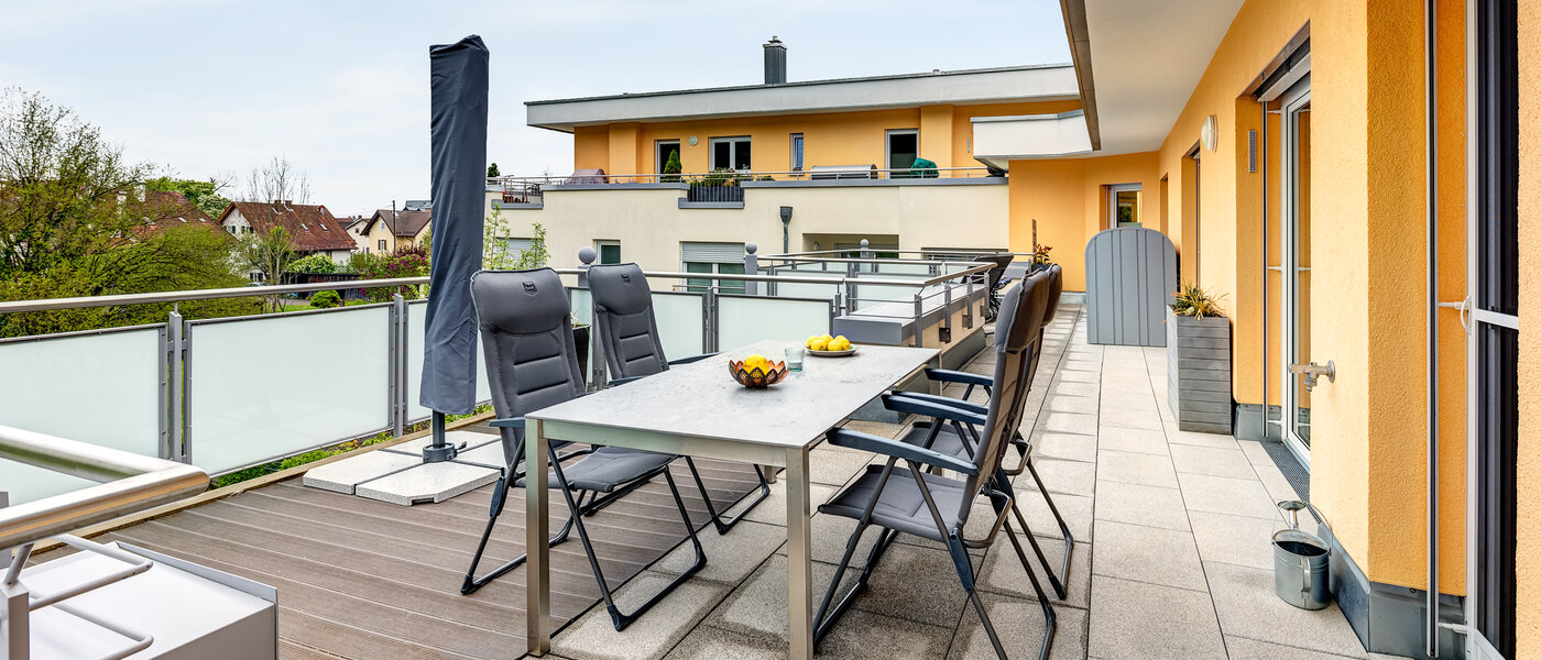 appartamento Herrsching am Ammersee 01 terrazza sul tetto 13942