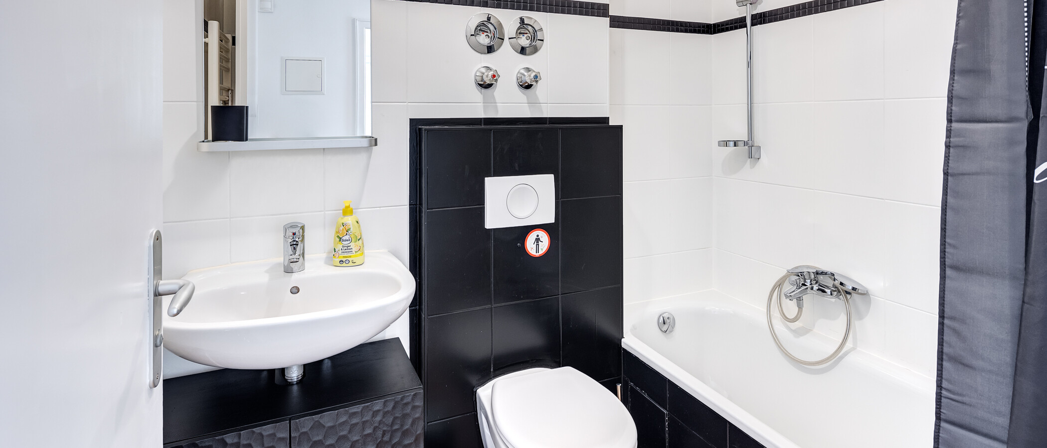 appartamento München Ludwigsvorstadt 01 bagno 13947