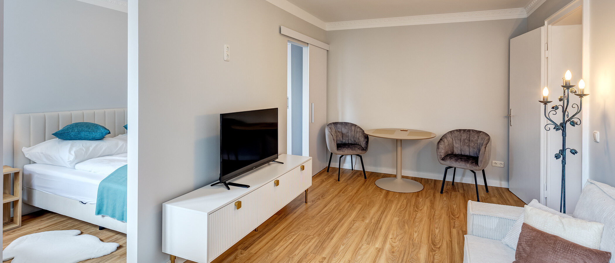 appartamento München Ludwigsvorstadt 04 zona living 13947