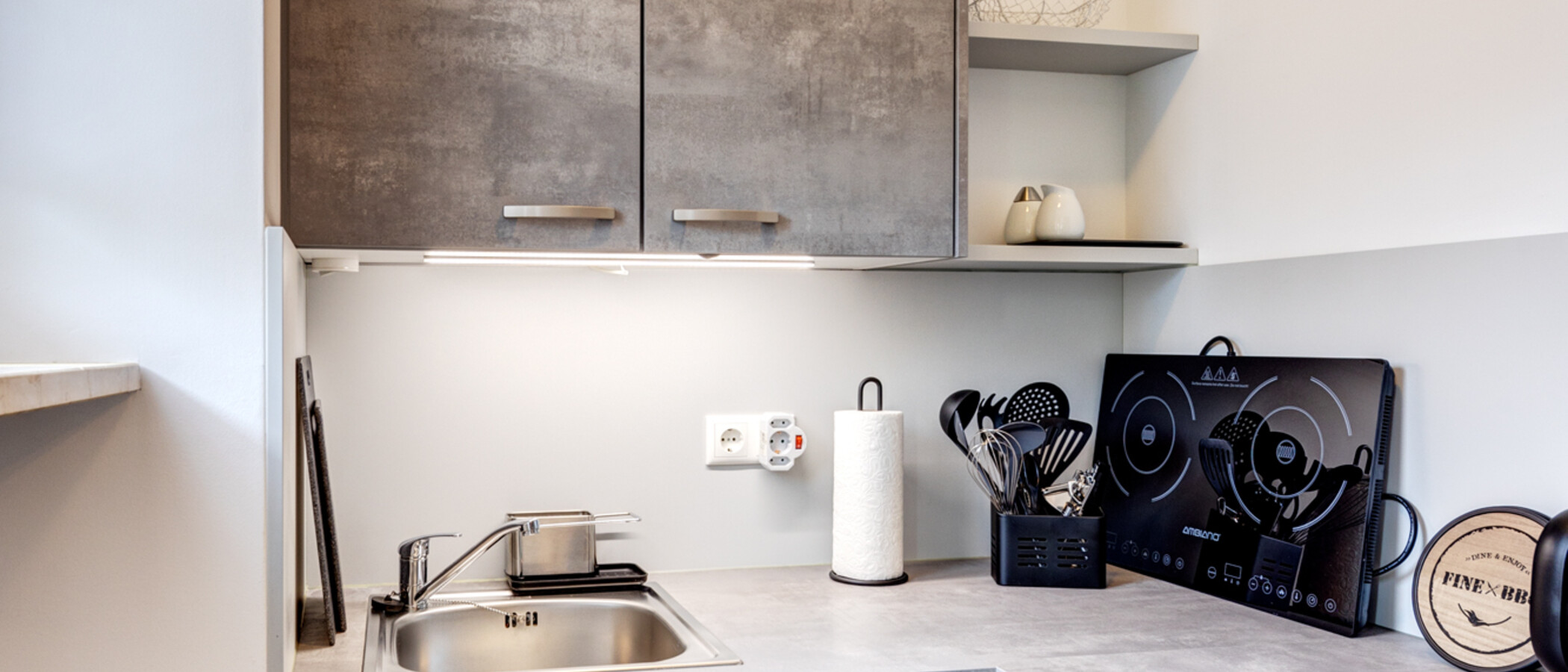 appartamento München Neuhausen 02 cucina 13948