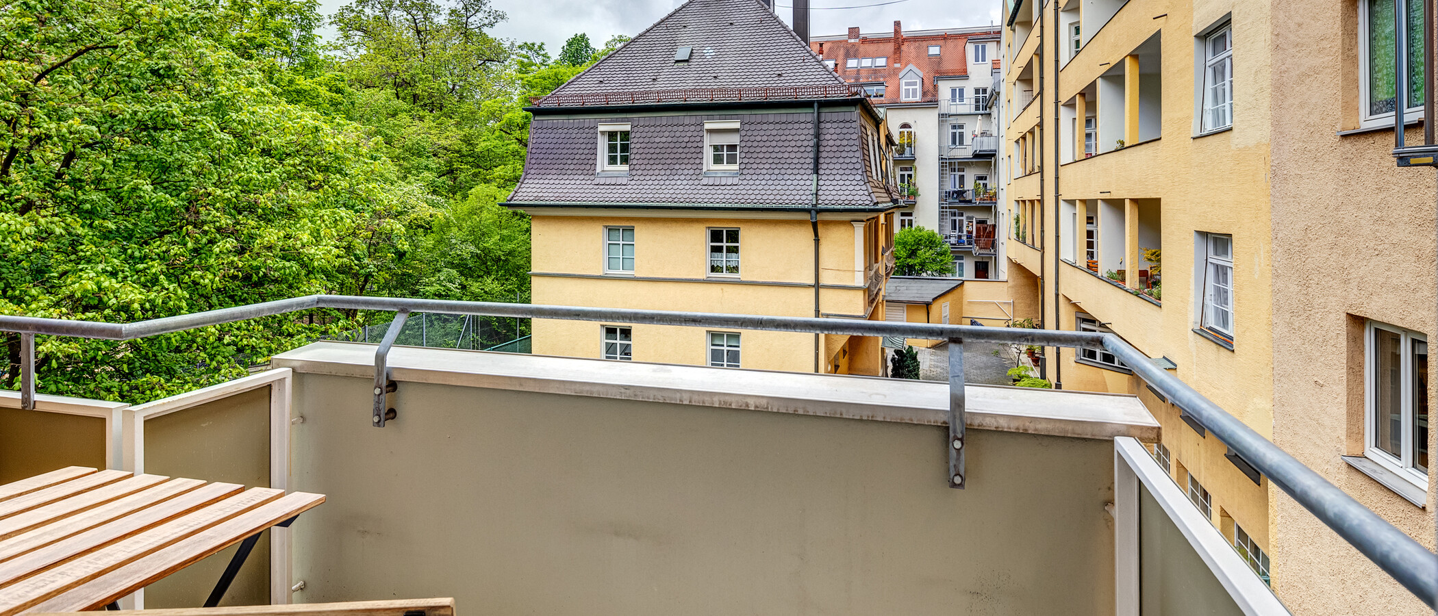 appartamento München Neuhausen 01 balcone 13948