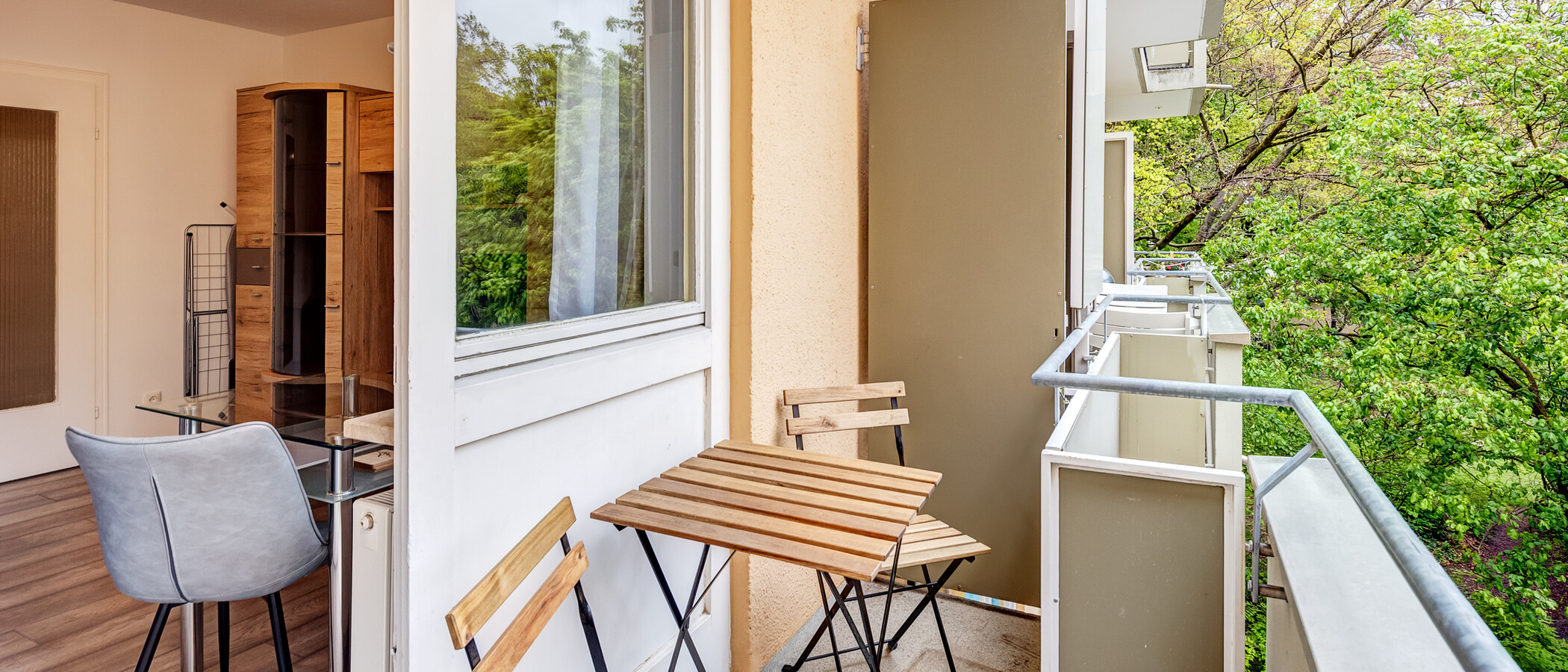 appartamento München Neuhausen 02 balcone 13948