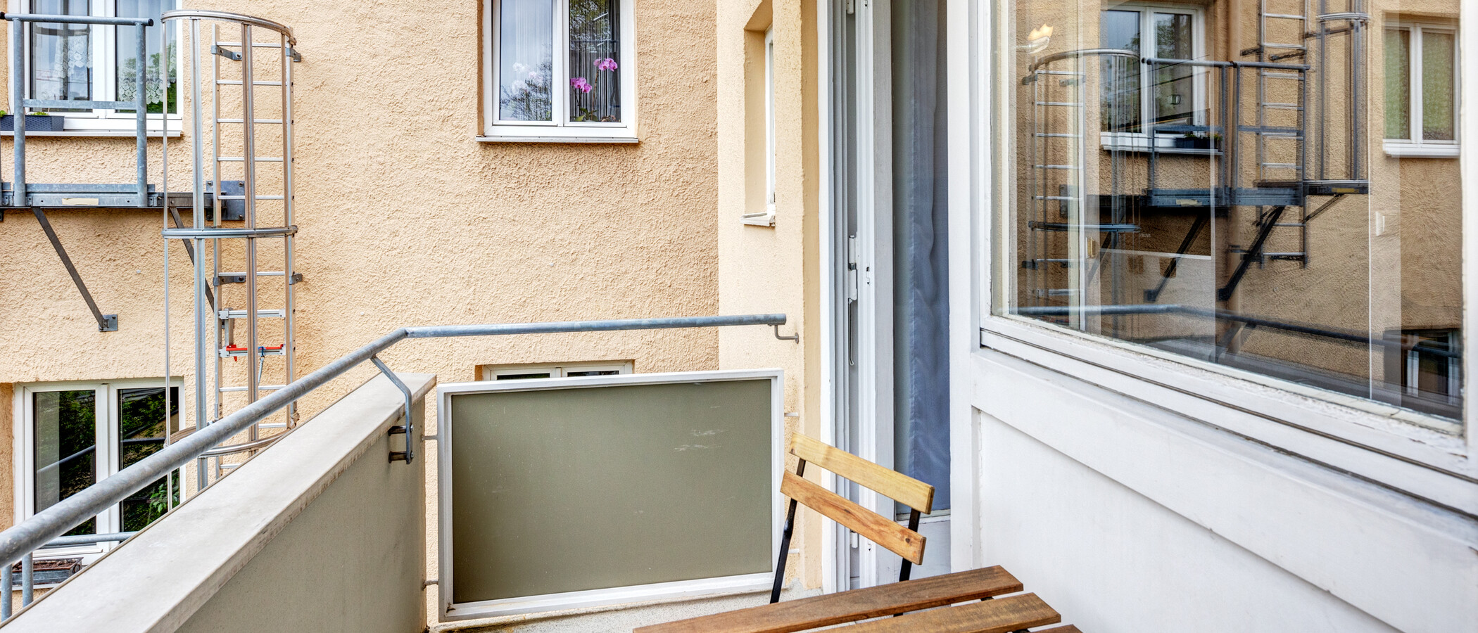 appartamento München Neuhausen 03 balcone 13948