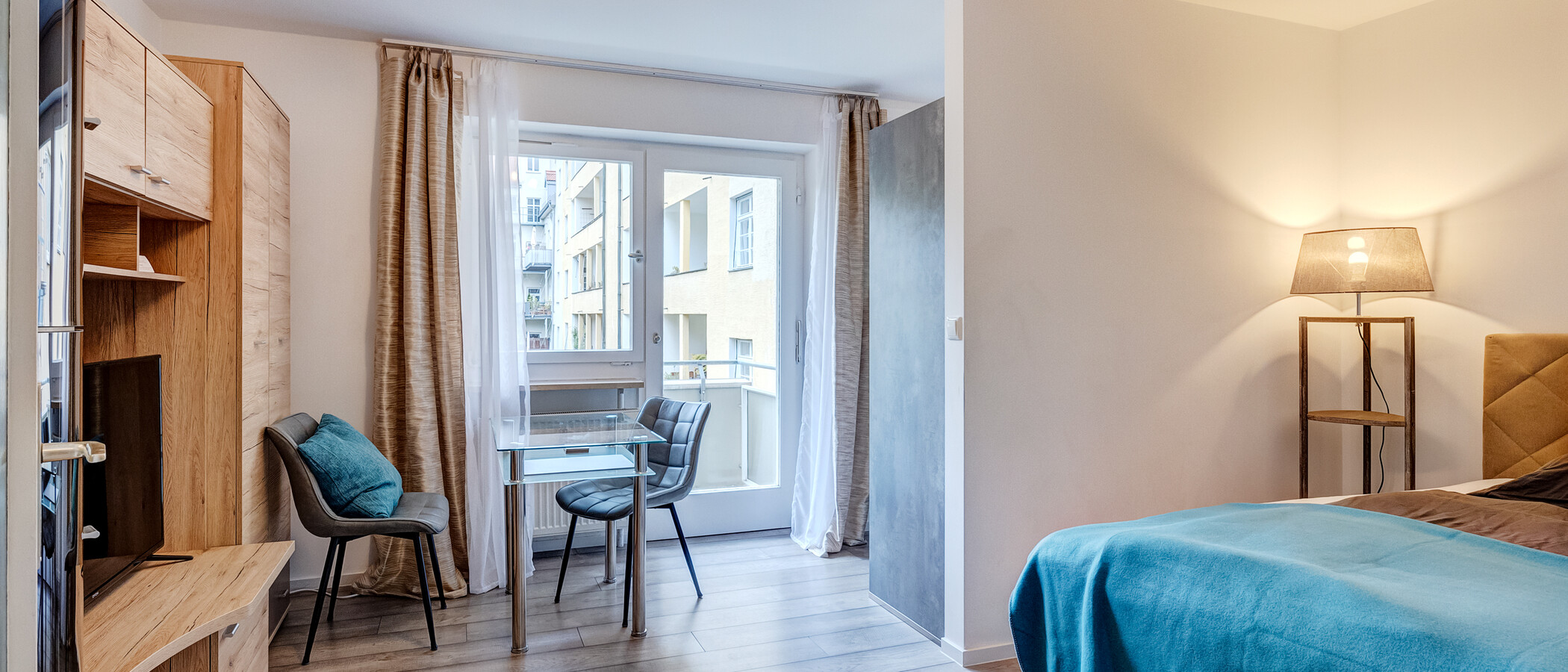 appartamento München Neuhausen 01 zona living 13948