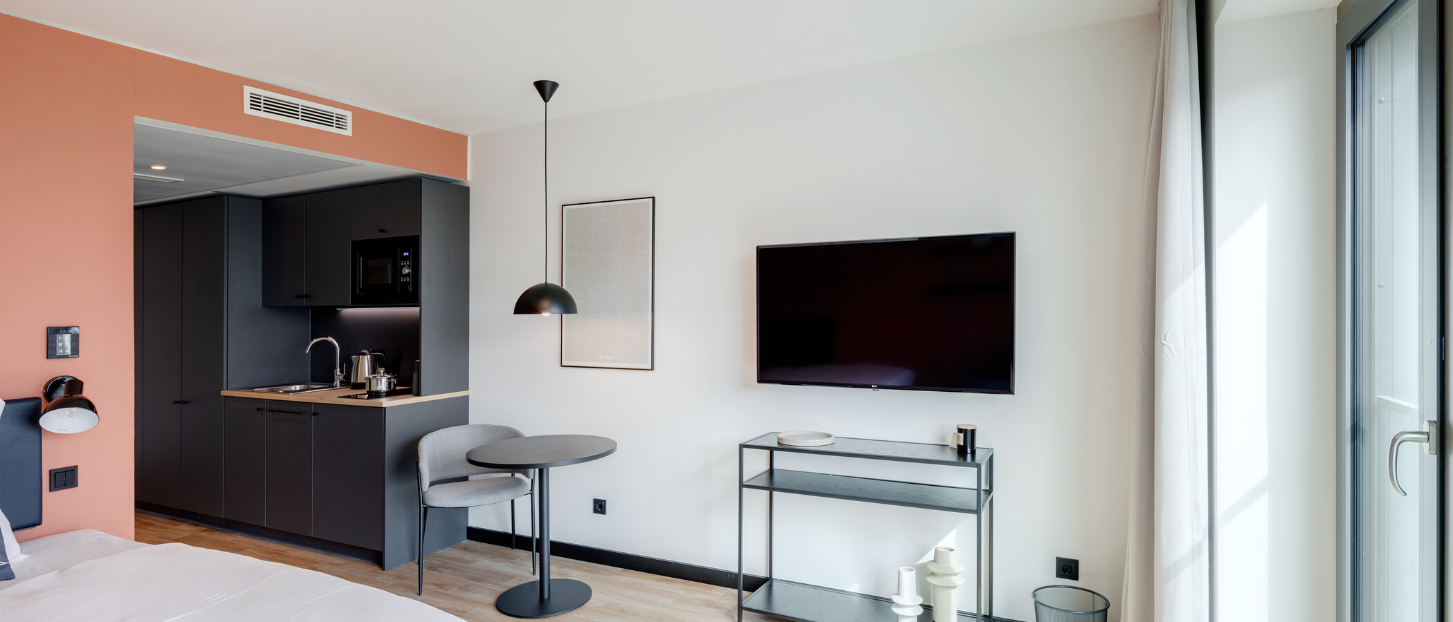 abitazione München Milbertshofen 03 zona living 13958