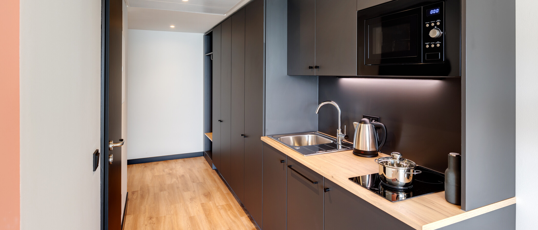 abitazione München Milbertshofen 04 zona living 13958