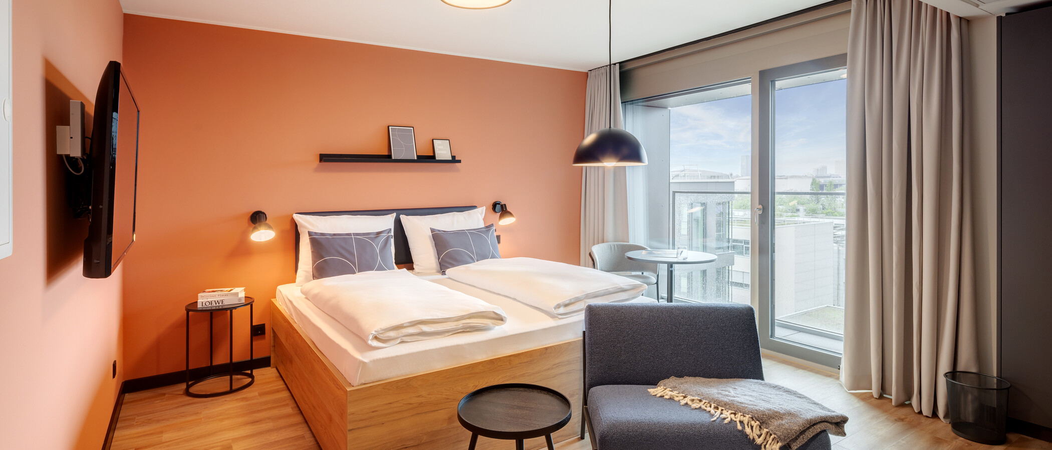 abitazione München Milbertshofen 02 zona notte 13959