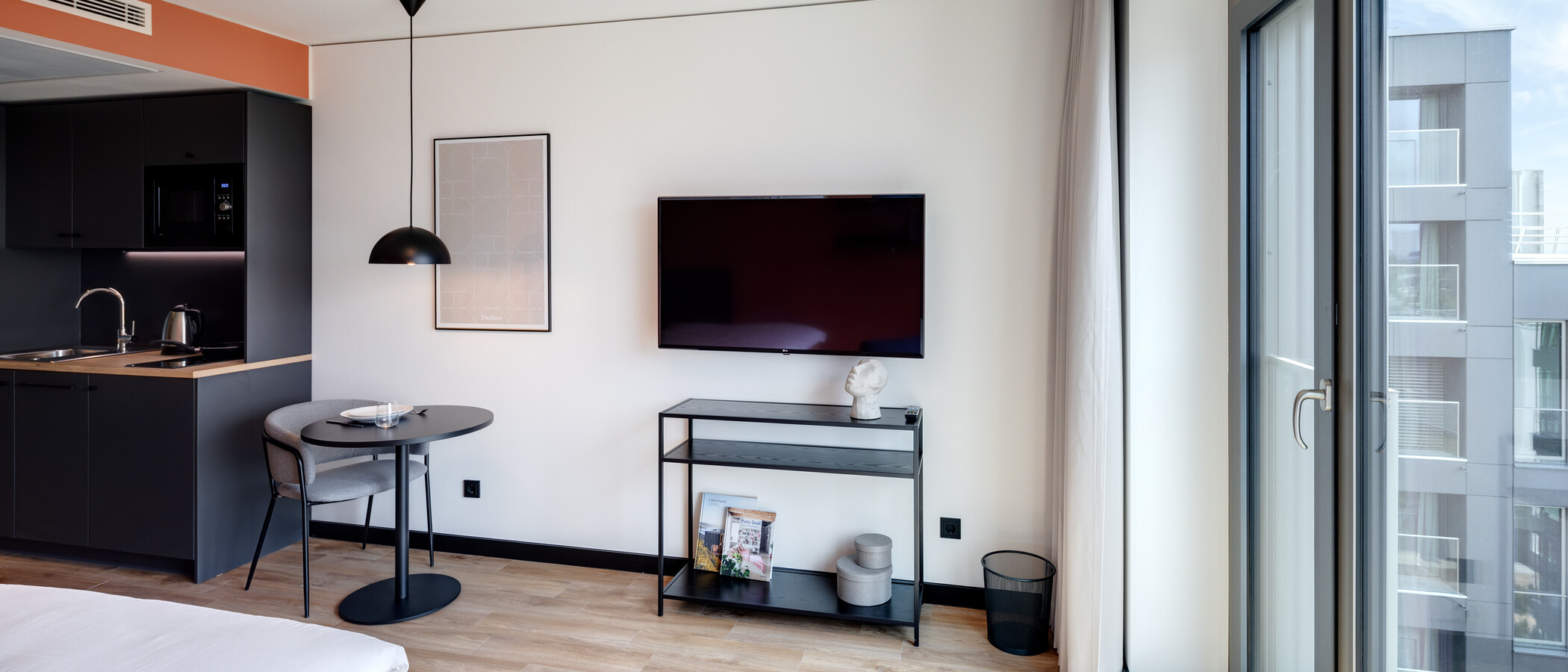 abitazione München Milbertshofen 03 zona living 13963