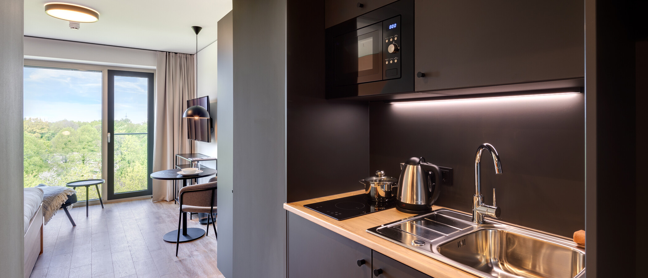 abitazione München Milbertshofen 01 cucina 13964