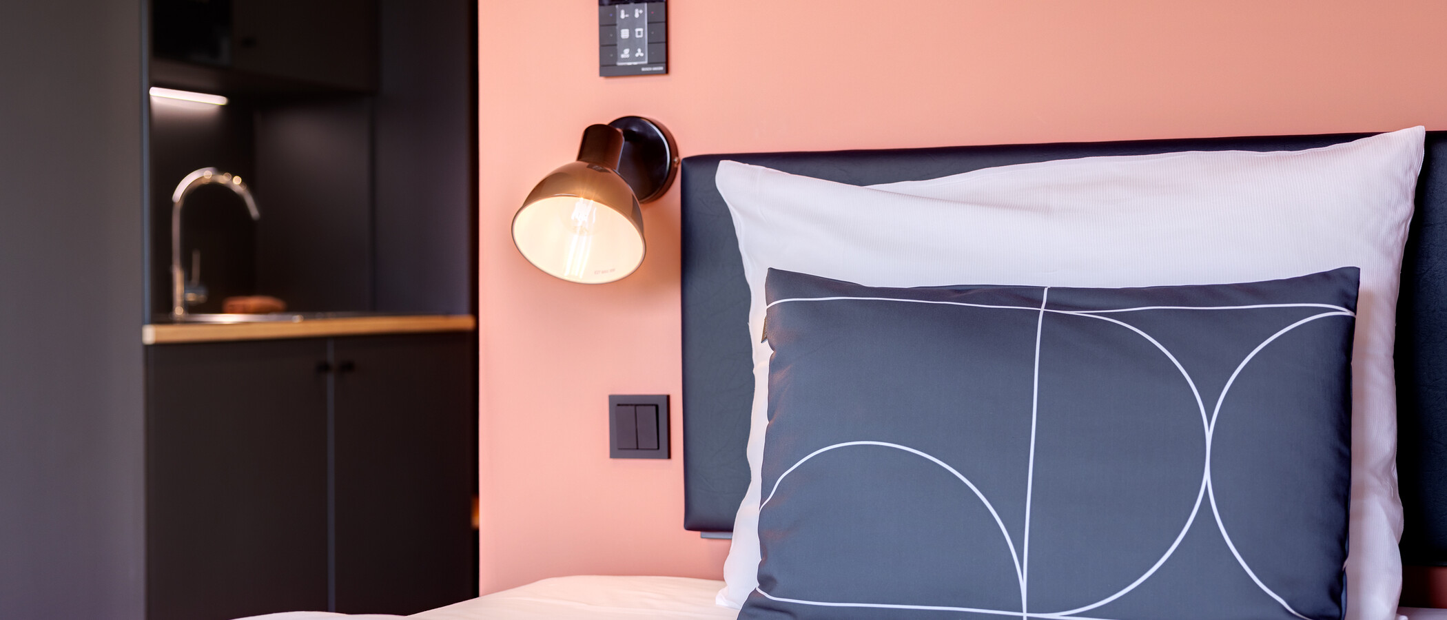 abitazione München Milbertshofen 01 zona notte 13964