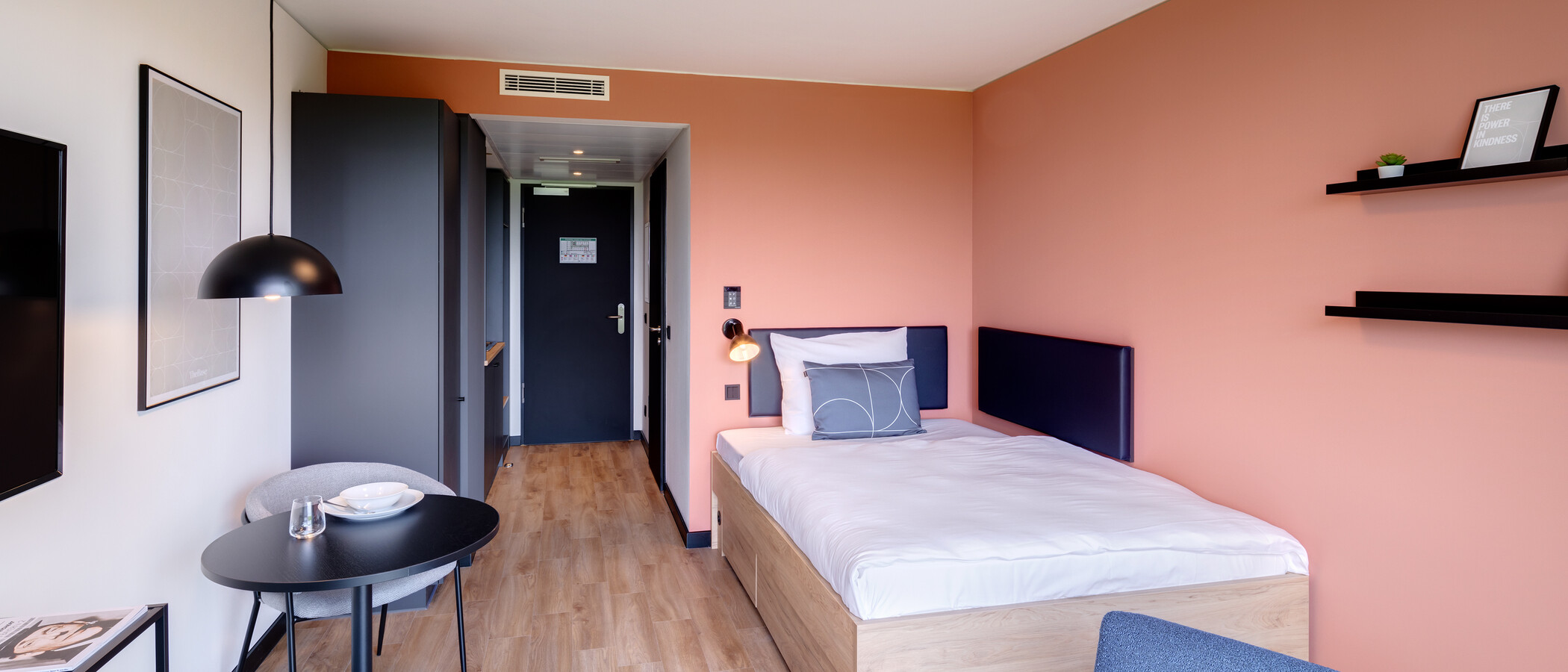 abitazione München Milbertshofen 03 zona living 13964