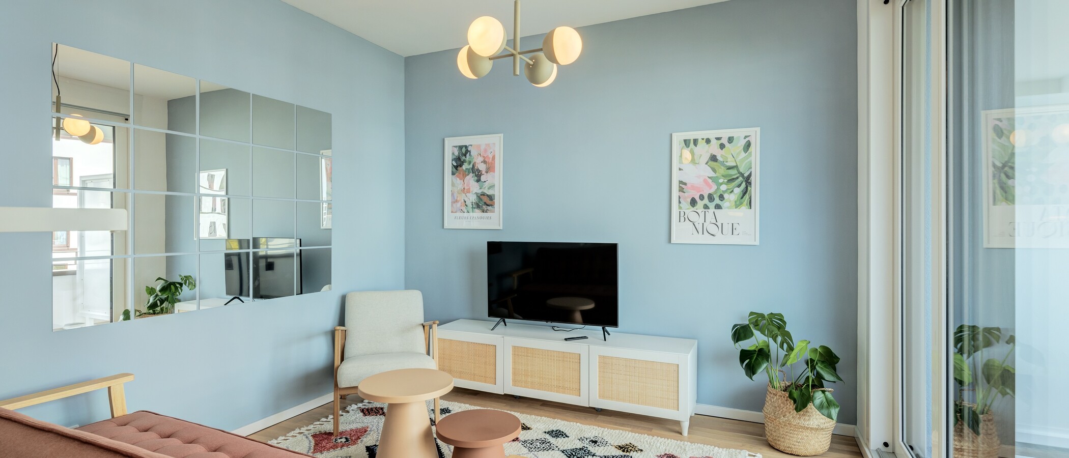 appartamento München Neuperlach 03 zona living 13965