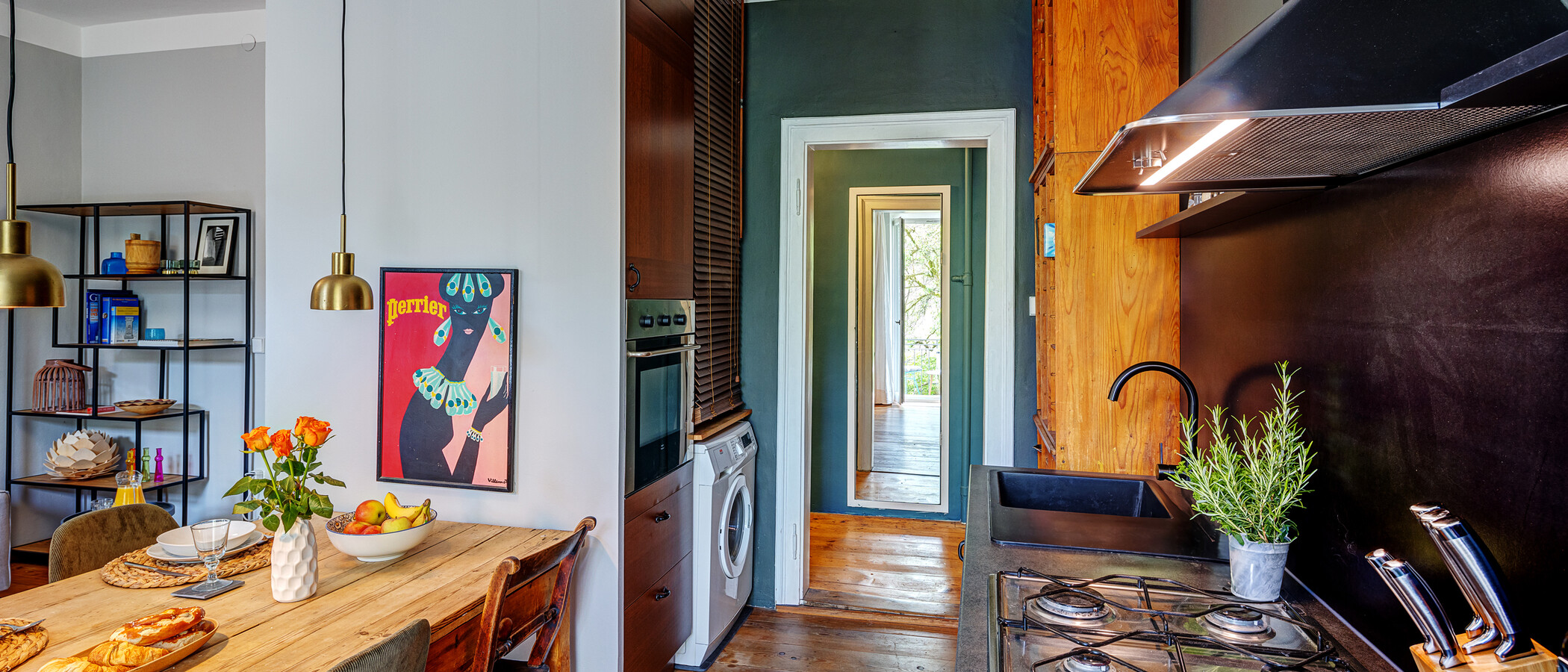 appartamento München Untergiesing 03 cucina 13977