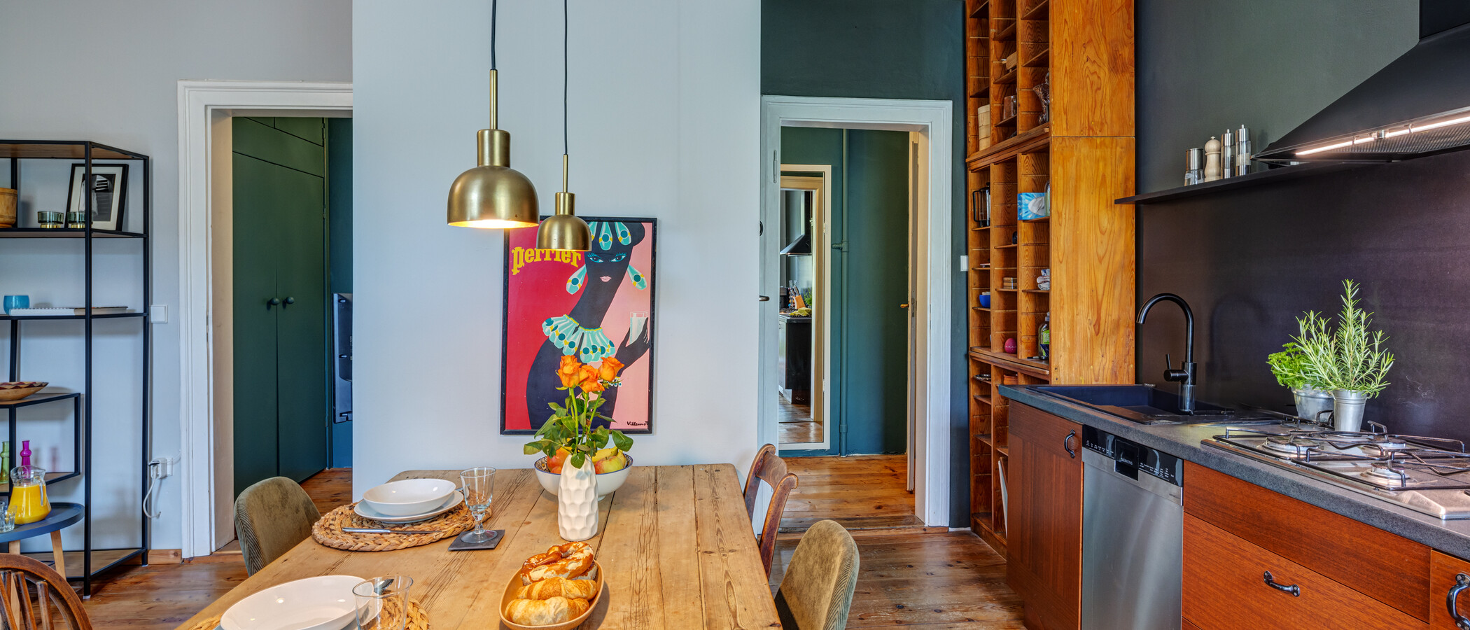 appartamento München Untergiesing 04 cucina 13977