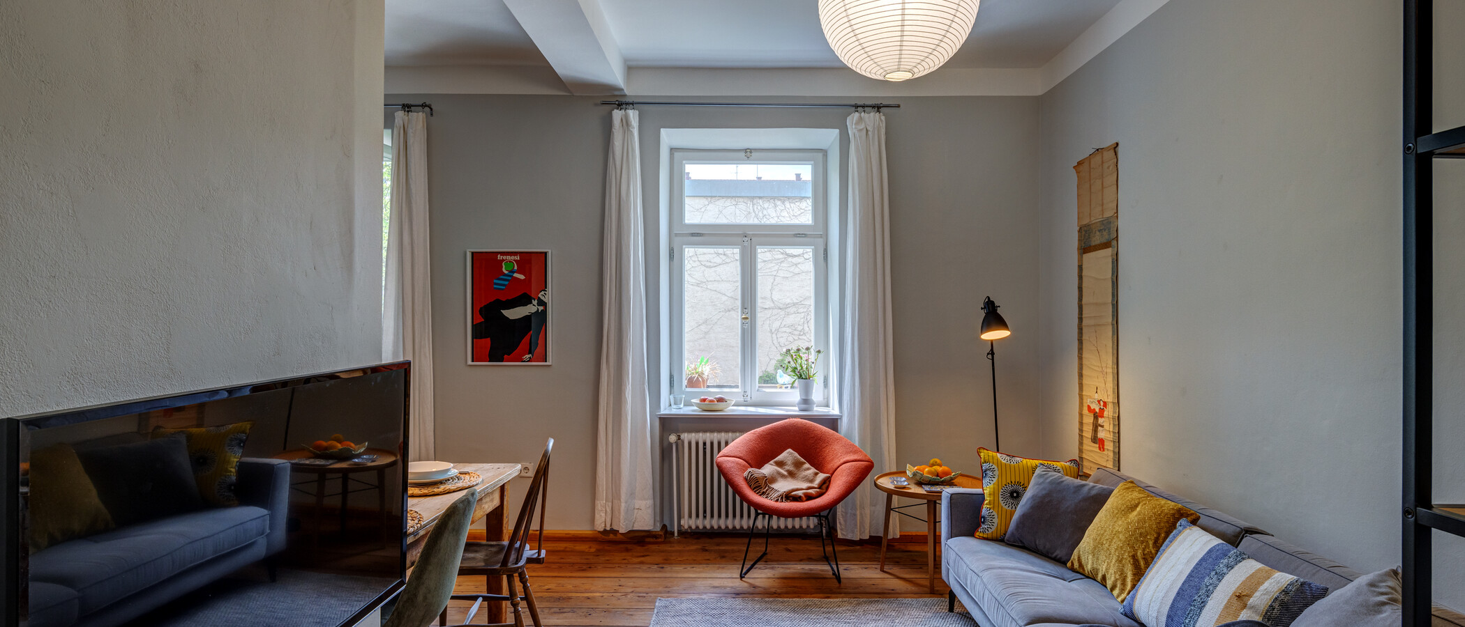 appartamento München Untergiesing 01 zona living 13977