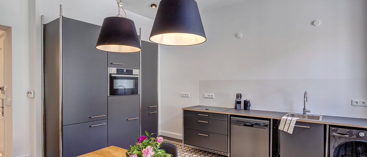 appartamento München Lehel 01 cucina 13986