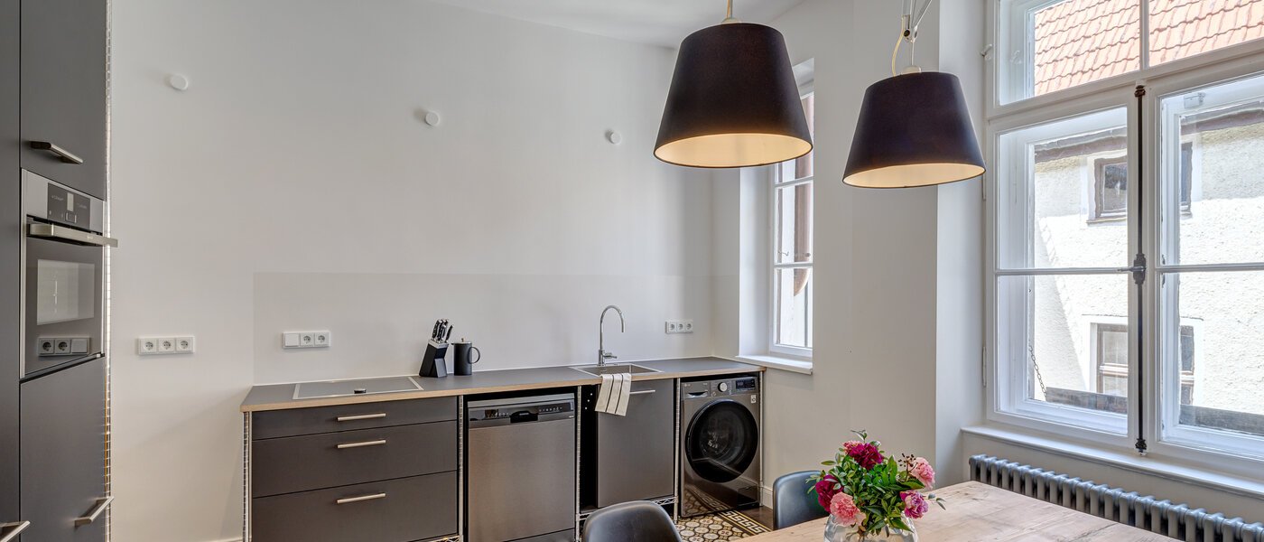 appartamento München Lehel 02 cucina 13986