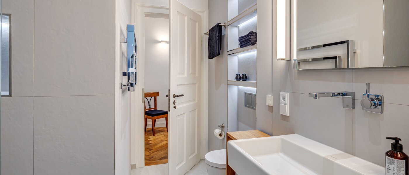 appartamento München Lehel 01 bagno 13986