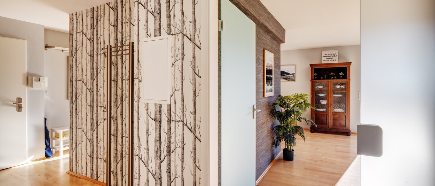 attico con terrazzo München Neuhausen 03 ingresso/corridioio 13988