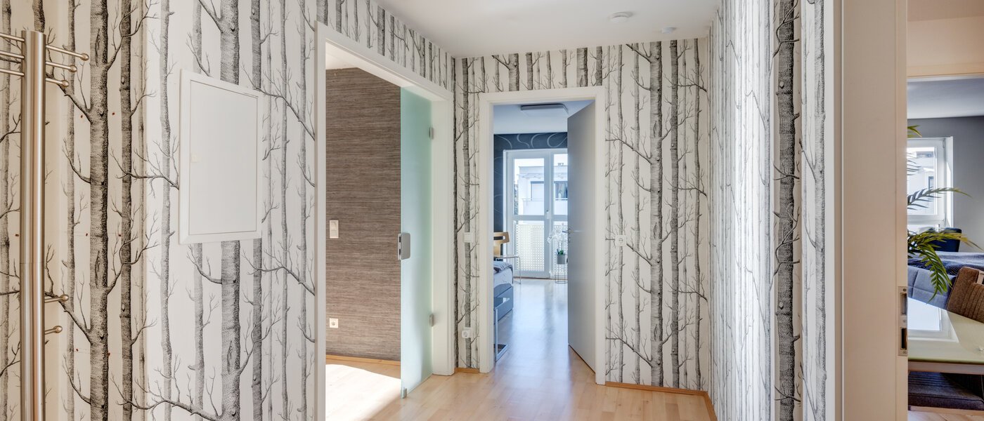 attico con terrazzo München Neuhausen 05 ingresso/corridioio 13988