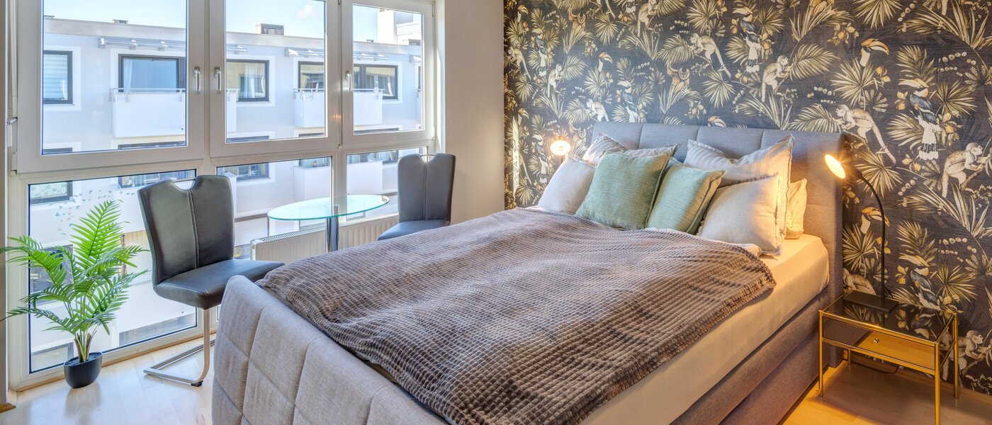 attico con terrazzo München Neuhausen 01 1° camera da letto 13988