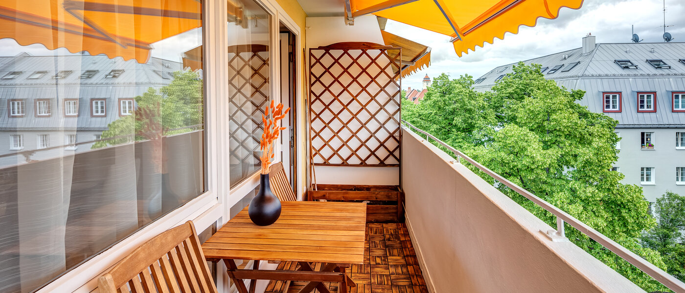 appartamento München Schwabing-West (rund um den Bonner Platz) 01 loggia 13991