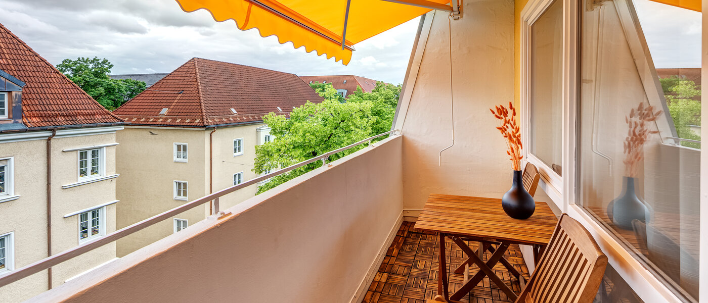 appartamento München Schwabing-West (rund um den Bonner Platz) 02 loggia 13991