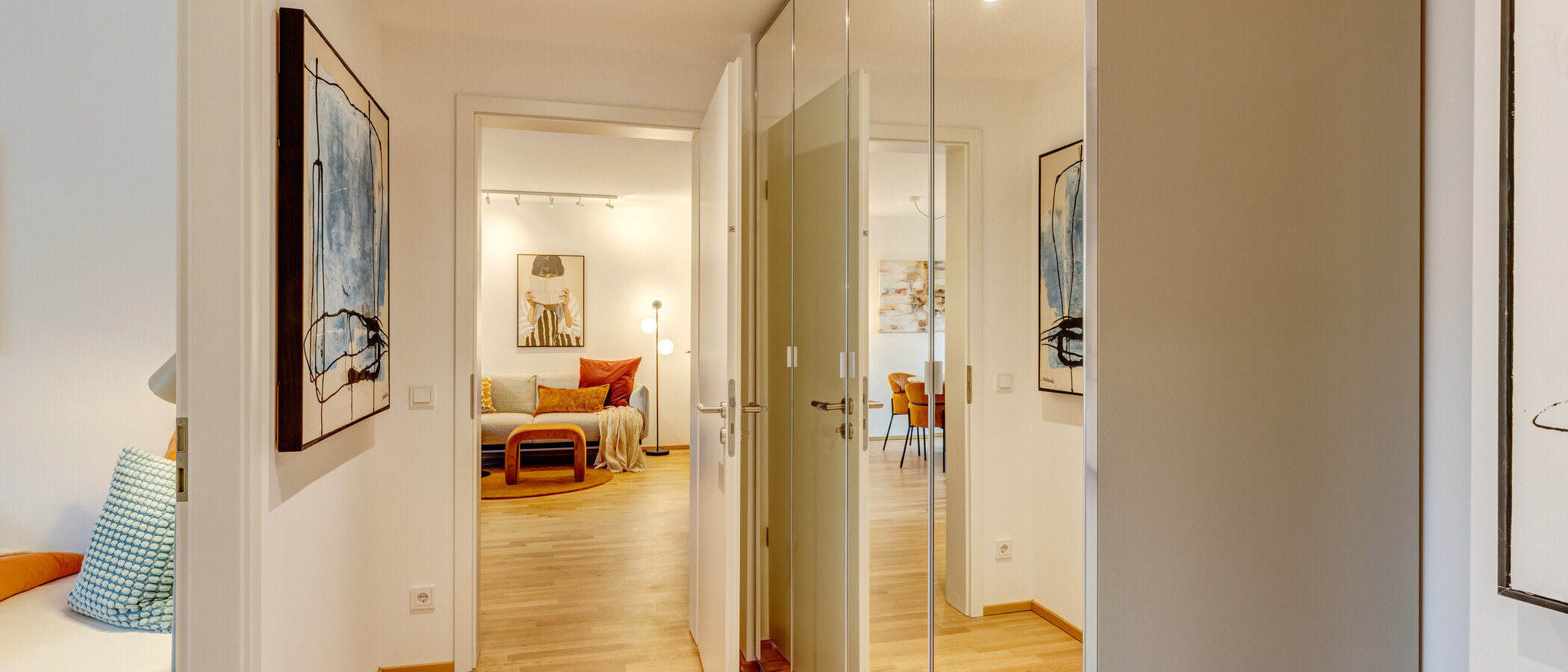 appartamento München Neuhausen 01 ingresso/corridioio 13994
