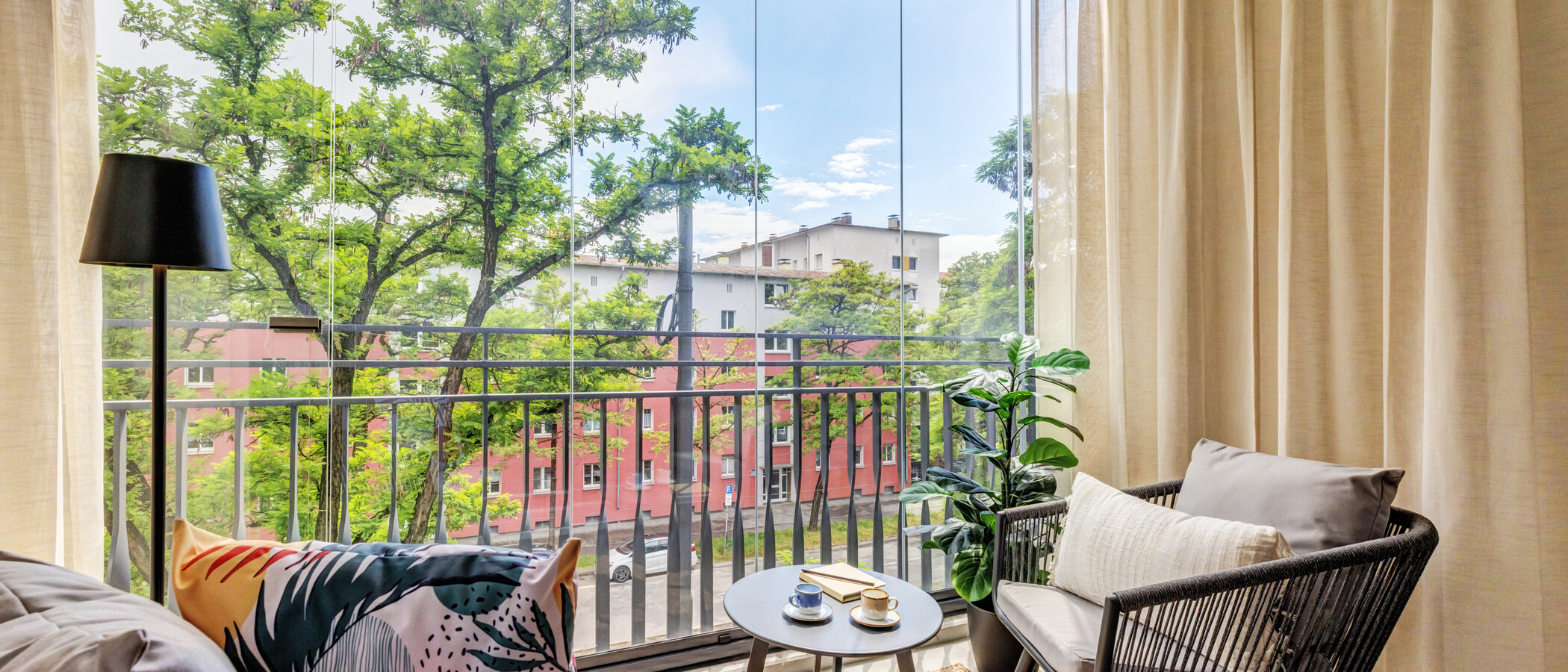 appartamento München Neuhausen 02 loggia 13994