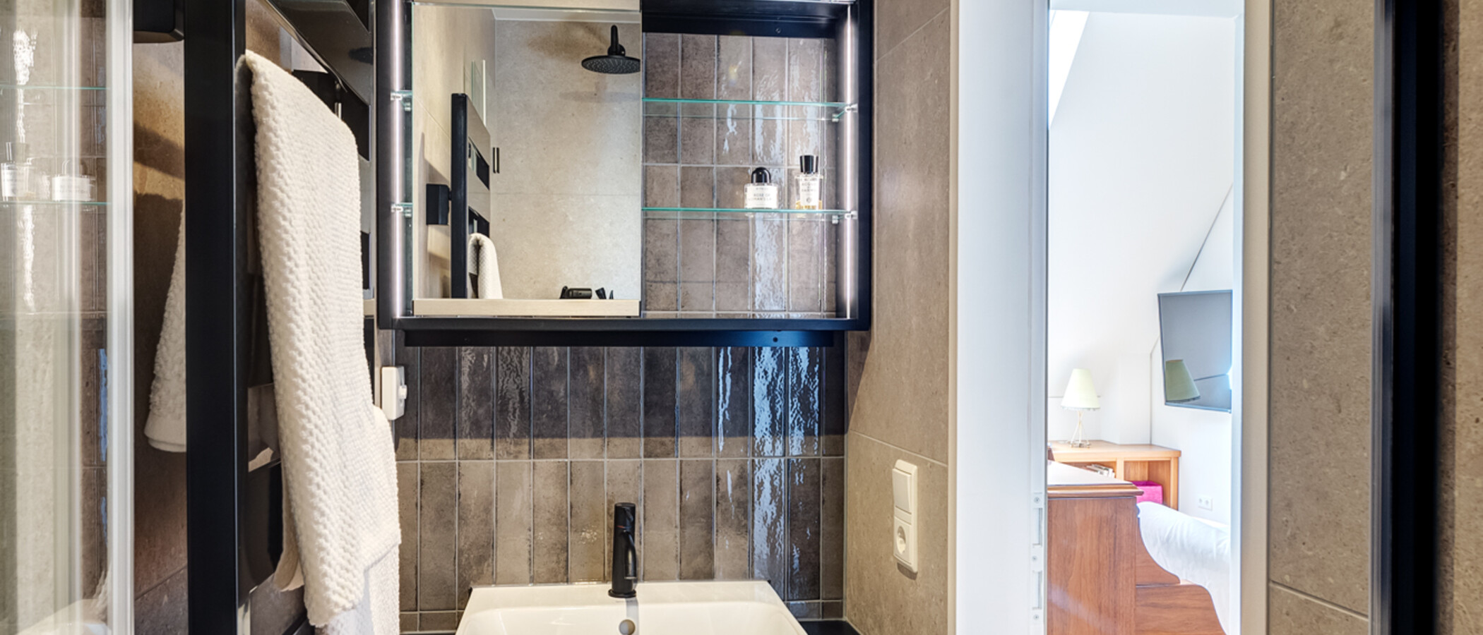 maisonnette con galleria München Glockenbachviertel 02 bagno 13995