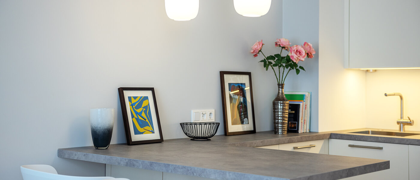 appartamento München Bogenhausen 02 cucina 13999