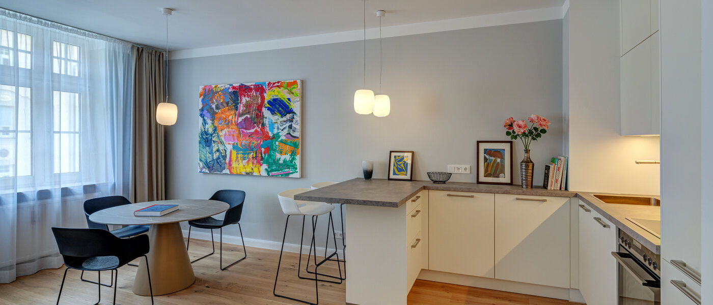 appartamento München Bogenhausen 01 zona living 13999