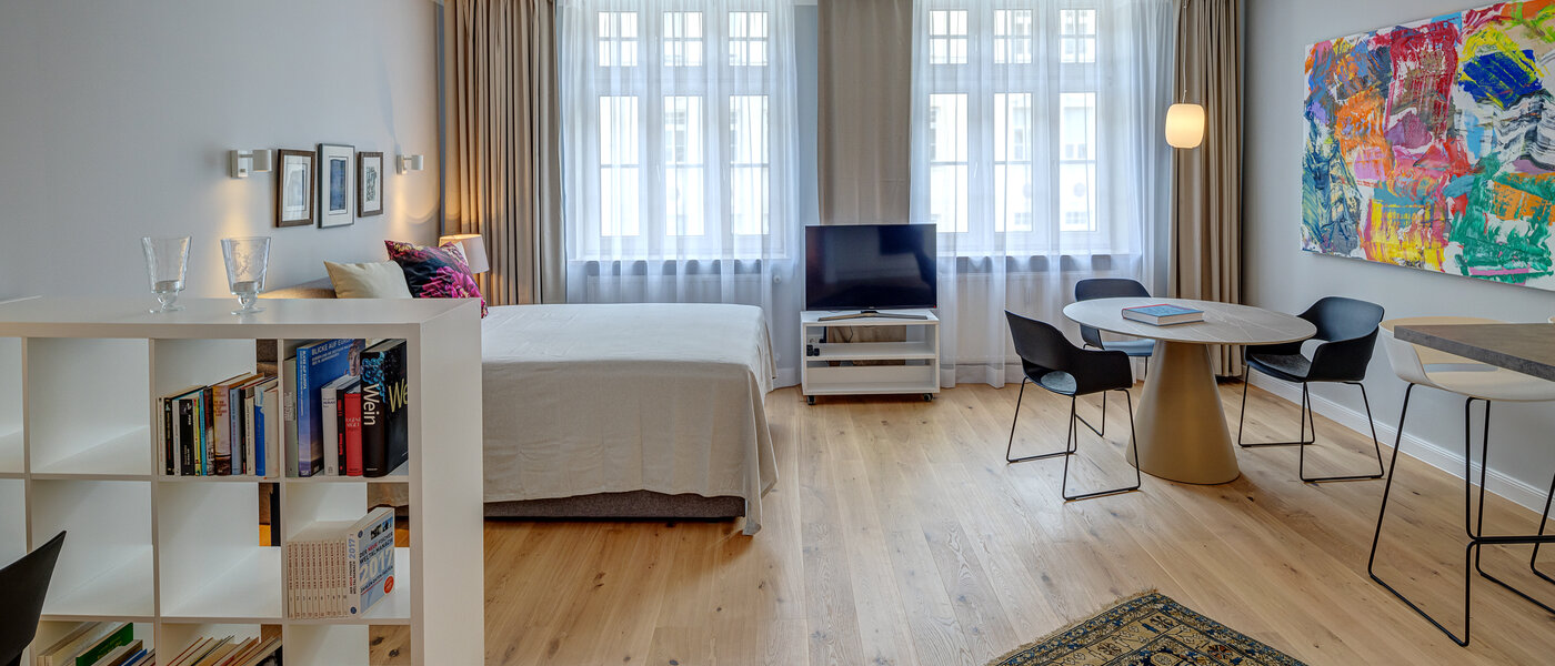 appartamento München Bogenhausen 02 zona living 13999