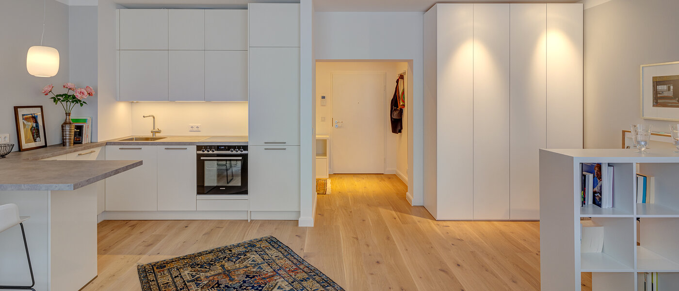 appartamento München Bogenhausen 05 zona living 13999