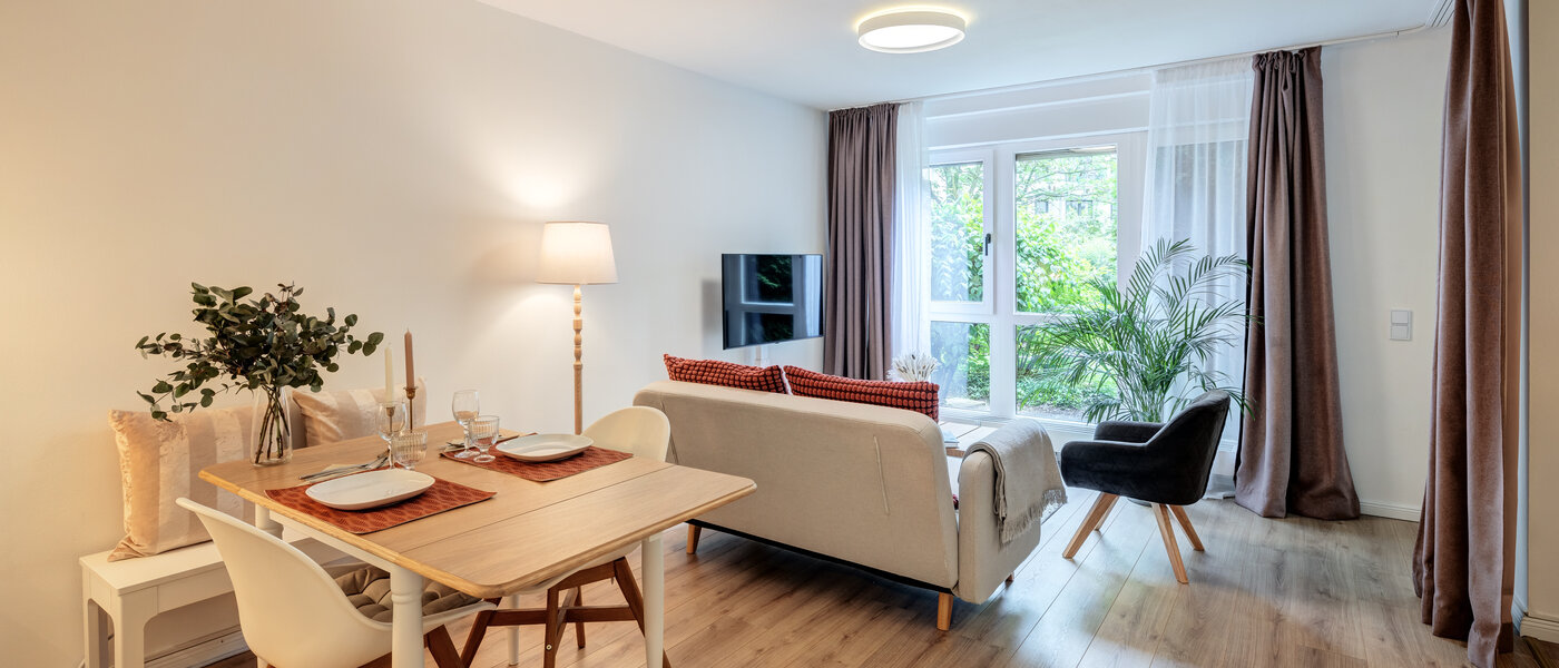 appartamento München Hadern 01 zona living 14006