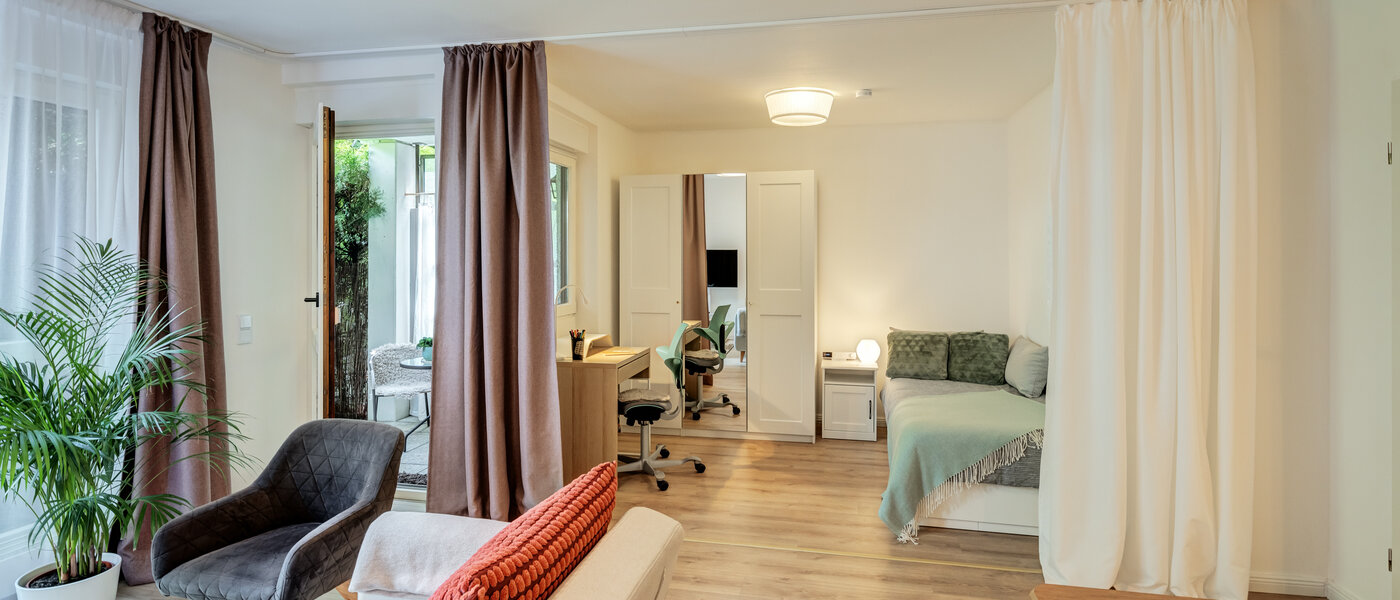 appartamento München Hadern 05 zona living 14006